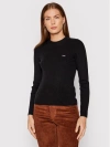 Levi's Women's T-shirts A7190 0000 - Cew Rib Sweater Caviar In Black