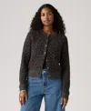 Levi's Tara Wooly Cardigan In Animal Print