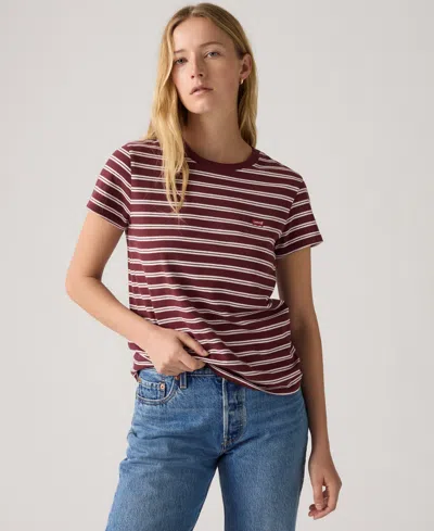 Levi's Women's The Perfect Crewneck Cotton T-shirt In Multi