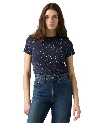 Levi's Women's The Perfect Crewneck Cotton T-shirt In Multi