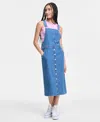 Levi's Women's Tico Cotton Denim Jumper Dress In Blue
