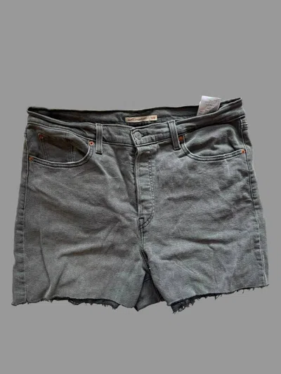 Levi's Women's Vintage Plus Denim Shorts In Grey In Gray