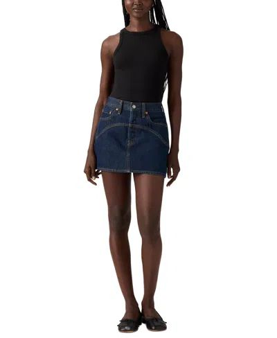 Levi's Women's Western Yoke Icon Denim Skirt