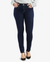 Levi's Womens 311 Mid Rise Shaping Skinny Jeans 24 26w In Blue