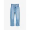 Levi's Womens Sweetest Taboo 501® 90's Ankle Straight-leg Denim Jeans