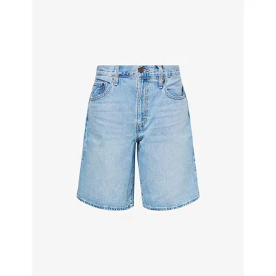 Levi's Womens Take Everyday Baggy Dad Mid-rise Denim Jorts