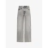 Levi's Womens Path Of Totality Baggy Dad Straight-leg Denim Jeans