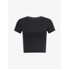 Levi's Womens Caviar Cotton Essential Sporty Cotton-jersey T-shirt In Black