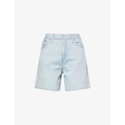 Levi's Womens Luxury Trip High-rise Baggy Lightweight Denim Shorts