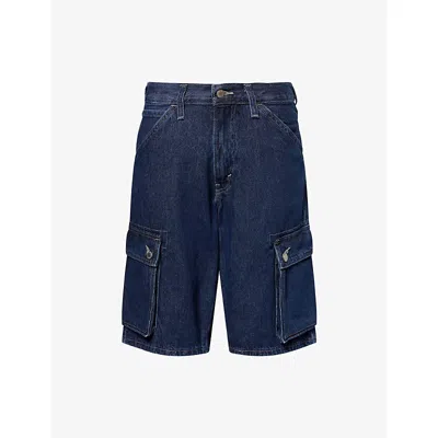 Levi's Womens Next One Down 478 Baggy Cargo Denim Shorts