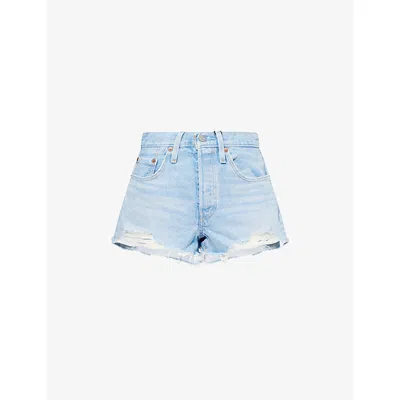 Levi's Womens Levis 501 High-rise Denim Shorts