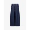 Levi's Womens Shaded View Super Baggy Barrel-leg Denim Jeans