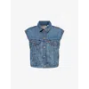 Levi's Womens Stop Flaxing Shrunken 90's Denim Vest Top Xs