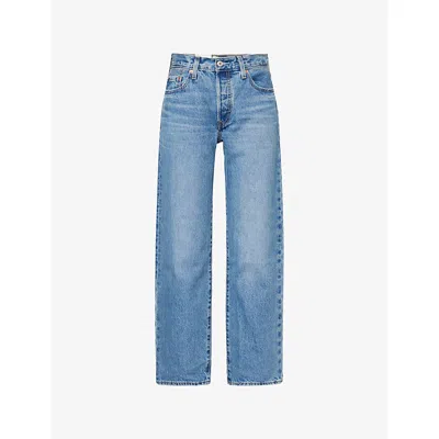 Levi's Womens Sweetest Taboo 501® 90's Ankle Straight-leg Denim Jeans