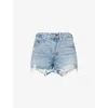 Levi's Womens Vague Finish 501® Original High-rise Denim Shorts