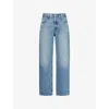 Levi's Womens Verified Vintage 501® '90s Straight-leg Loose Denim Jeans
