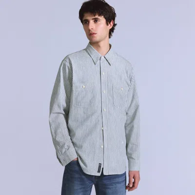 Levi's Work Shirt In Blue