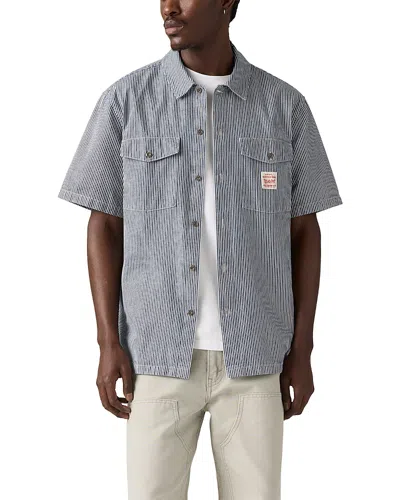 Levi's Worker Washington Pocket Shirt In Gray
