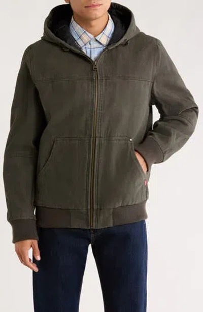 Levi's® Workwear Hoodie In Green