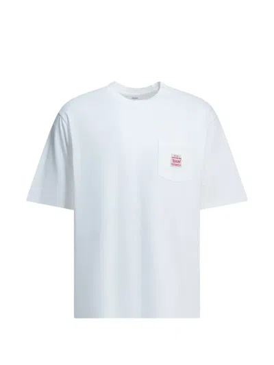 Levi's Workwear Logo-patch Pocket T-shirt In White