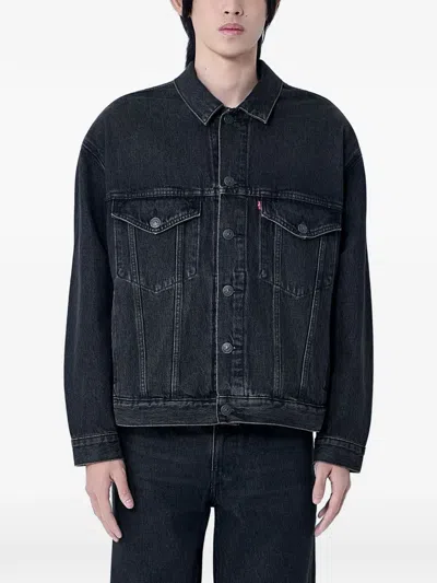 Levi's X Jordan Denim Jacket In Black