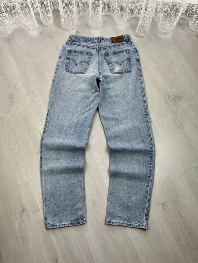 Pre-owned Levis X Levis Vintage Clothing Levi's 726's Vintage Jeans Silver Tab Baggy Pants In Blue