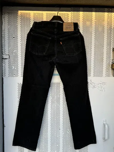 Pre-owned Levis X Made In Usa Vintage Levis Orange Tab Black Jeans