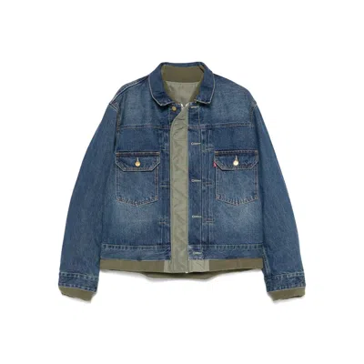 Levis X Sacai Fabric Coats