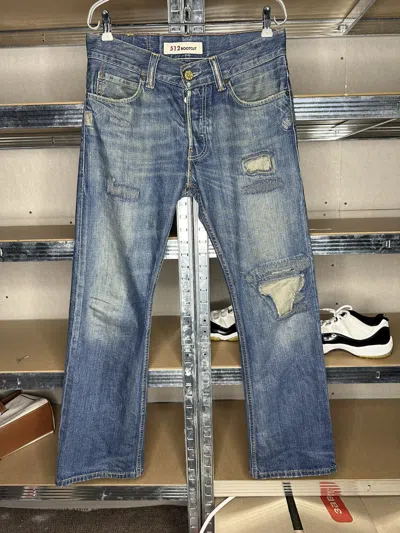Pre-owned Levis X Vintage 30/30 Levi's Bootcut Distressed Jeans Vintage Denim Pants In Blue