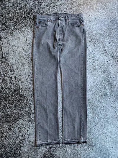 Pre-owned Levis X Vintage (32x33) Vintage Faded Grey Levi's 501 Jeans