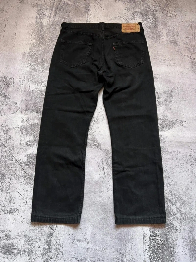 Pre-owned Levis X Vintage 90's Levi's 501 Black Denim Jeans