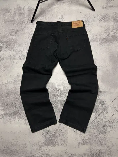 Pre-owned Levis X Vintage 90's Levi's 501 Black Denim Jeans