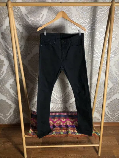 Pre-owned Levis X Vintage Very Levis 510 Classic Denim Jeans Skinny Designer Y2k In Black