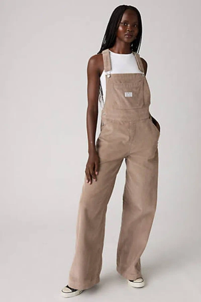 Levi's Xl Corduroy Overalls In Brown
