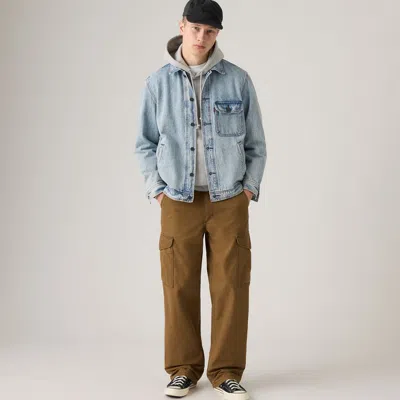 Levi's Xx Cargo Baggy Men's Pants 29x30 In Karla Brown