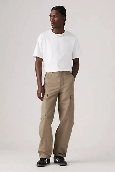 Levi's Xx Cargo Straight Pants In White