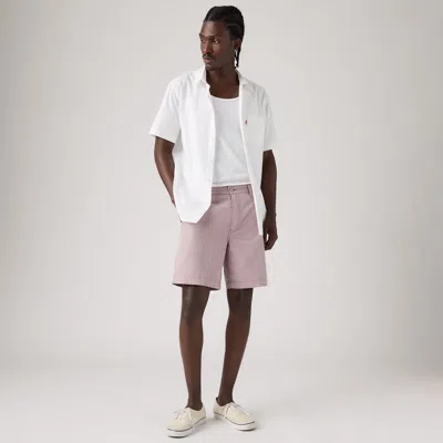 Levi's Xx Chino Authentic Relaxed Seersucker 8" Men's Shorts 29x8 In Quail
