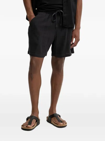 Levi's Xx Drawstring Elasticated Shorts In Black