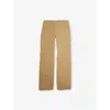 Levi's Yellow 555 Straight-leg Cotton Carpenter Trousers 10-16 In Yellow