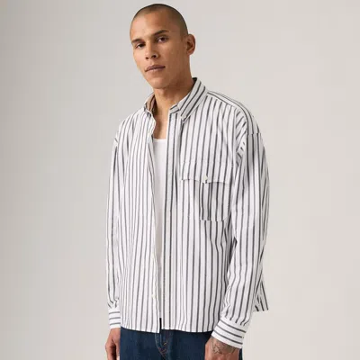 Levi's Zandt Cropped Shirt In Black