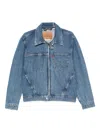 Levi's Trucker Twist Jackets Light Blue In Blue
