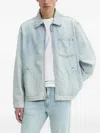 Levi's Zip-front Pocket Jacket In Blue