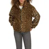 Levi's® Zip Front Teddy Jacket In Animal Print