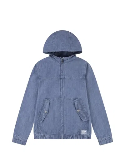 Levi's Kids' Zip-up Denim Jacket In Blue