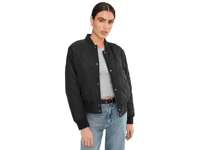 Levi's(r) Diamond Quilted Sherpa Lined Bomber In Black