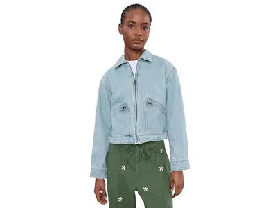 Levi's(r) Ladies Cotton Utility Jacket In Blue