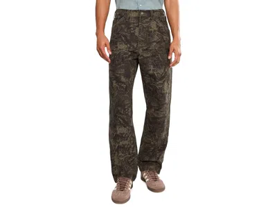 Levi's(r) Premium 568 Loose Straight Double Knee Men's Jeans Raleigh Camo Dark Olive: 31 32, Cotton/