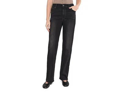 Levi's(r) Premium 723 High-rise Straight Women's Clothing Worn Midnight: 25 32, Cotton/denim/elastan