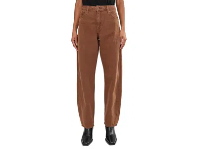 Levi's(r) Premium Baggy Dad Barrel Women's Jeans Washed Bison Gd: 25 32 In Brown