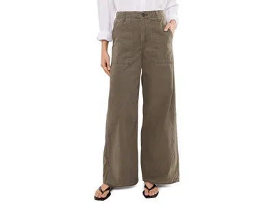 Levi's(r) Premium Cinch Wide Leg Fatigue Women's Clothing Tencel Canteen: 33 31, Cotton/denim/lyocel In Brown